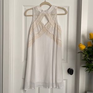White/Cream Shift Dress